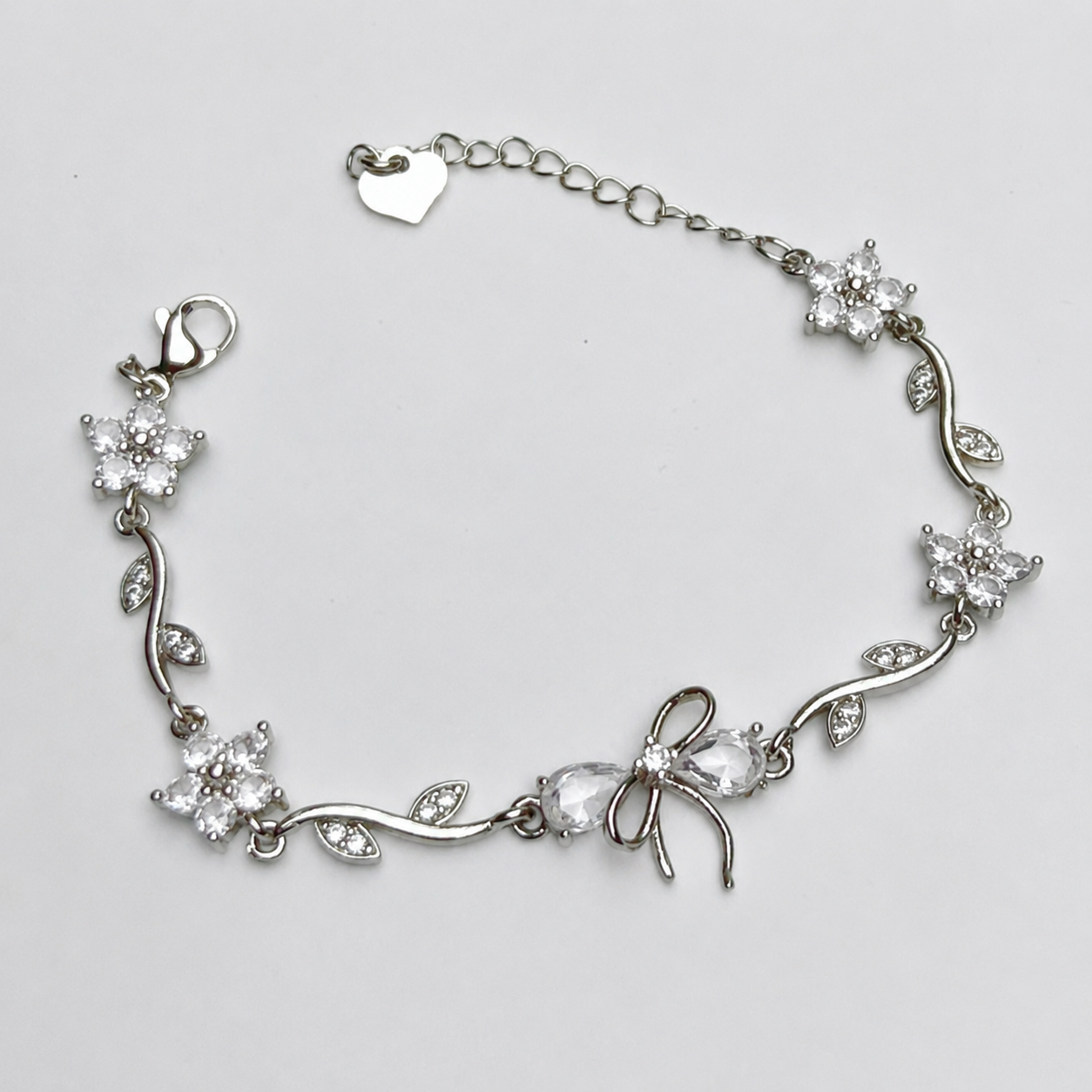 Bow Bracelet — White