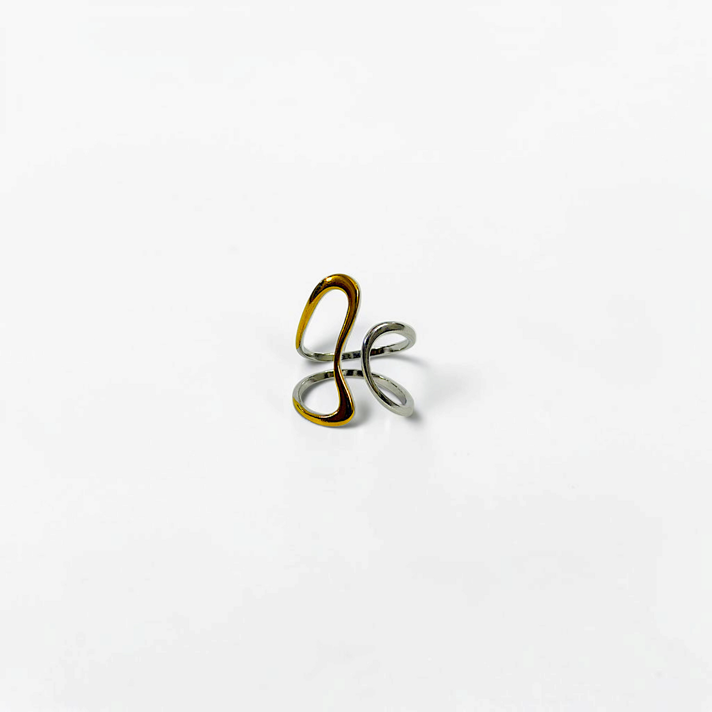 Two Tone Wrap Ring