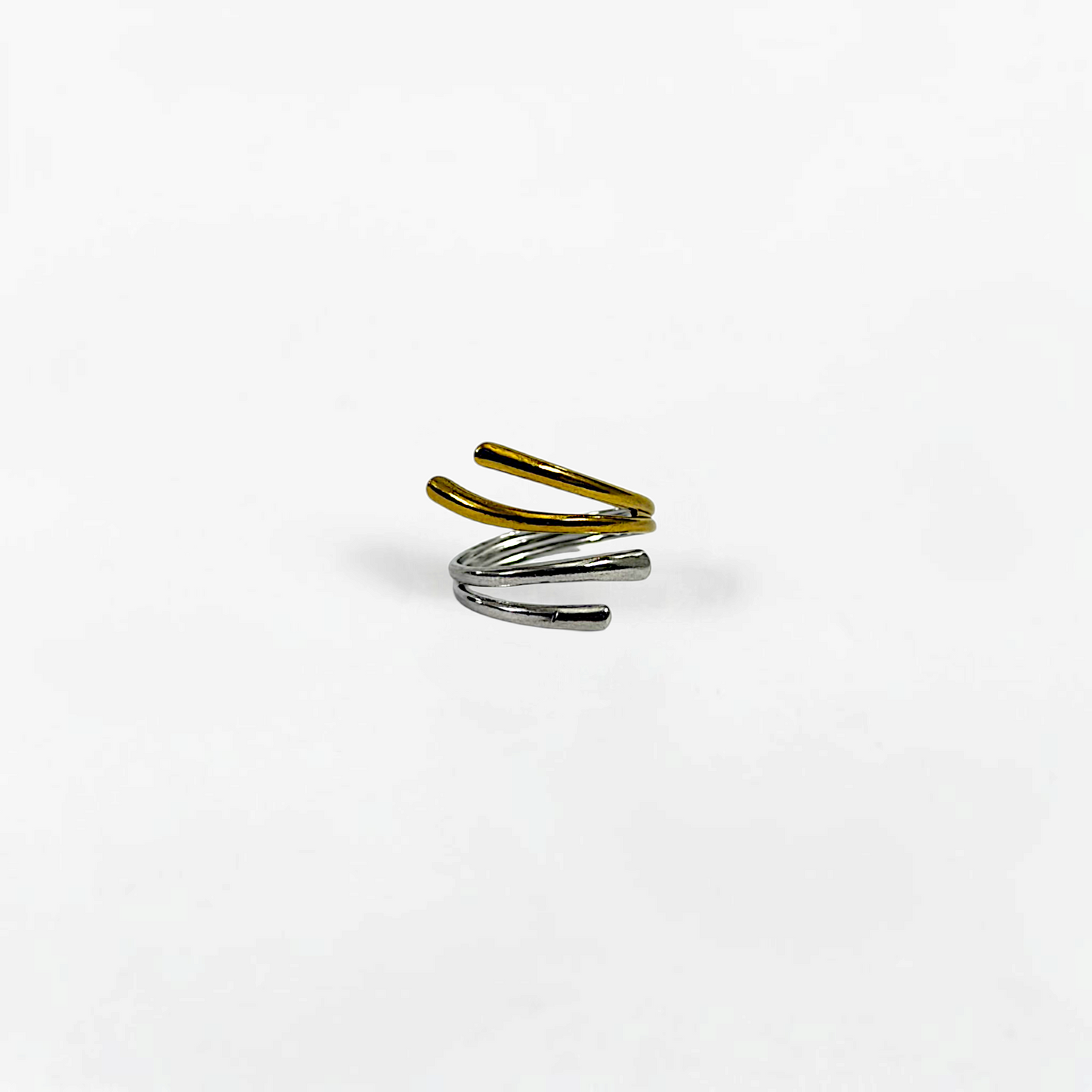 Two-Tone Coil Ring