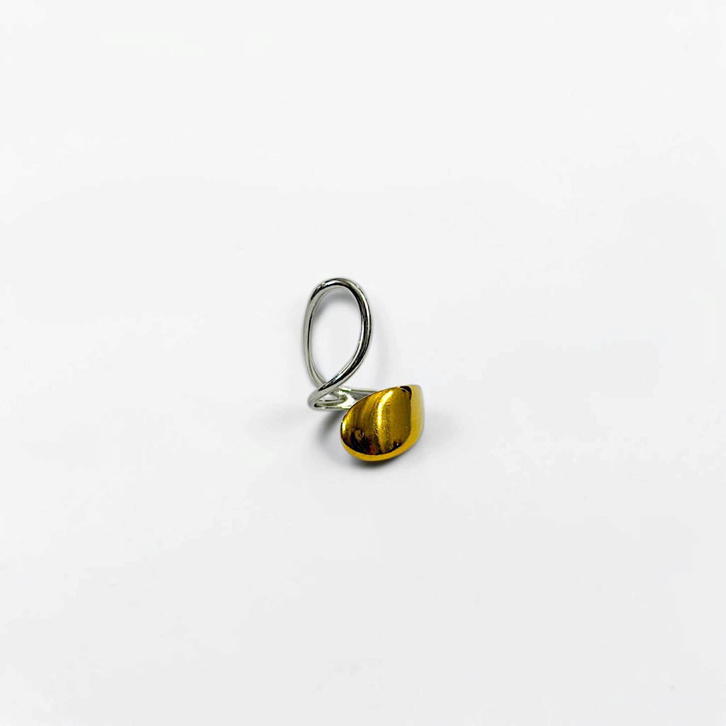 Two-Tone Dome Ring