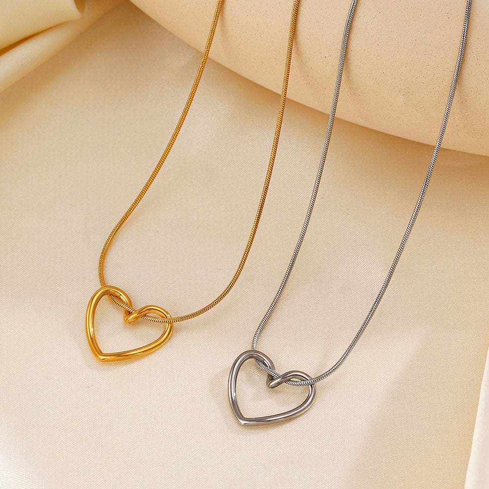 Open Heart Necklace