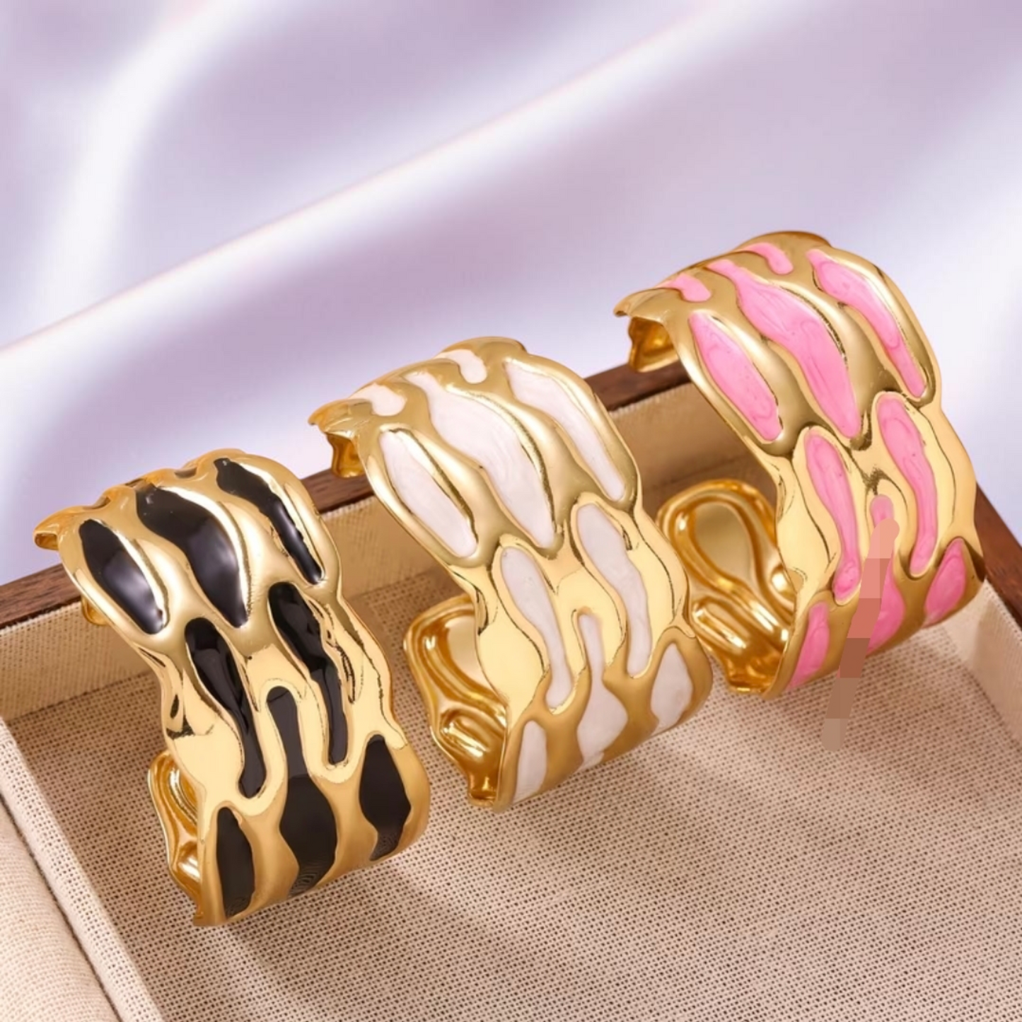 Enamel Statement Cuff