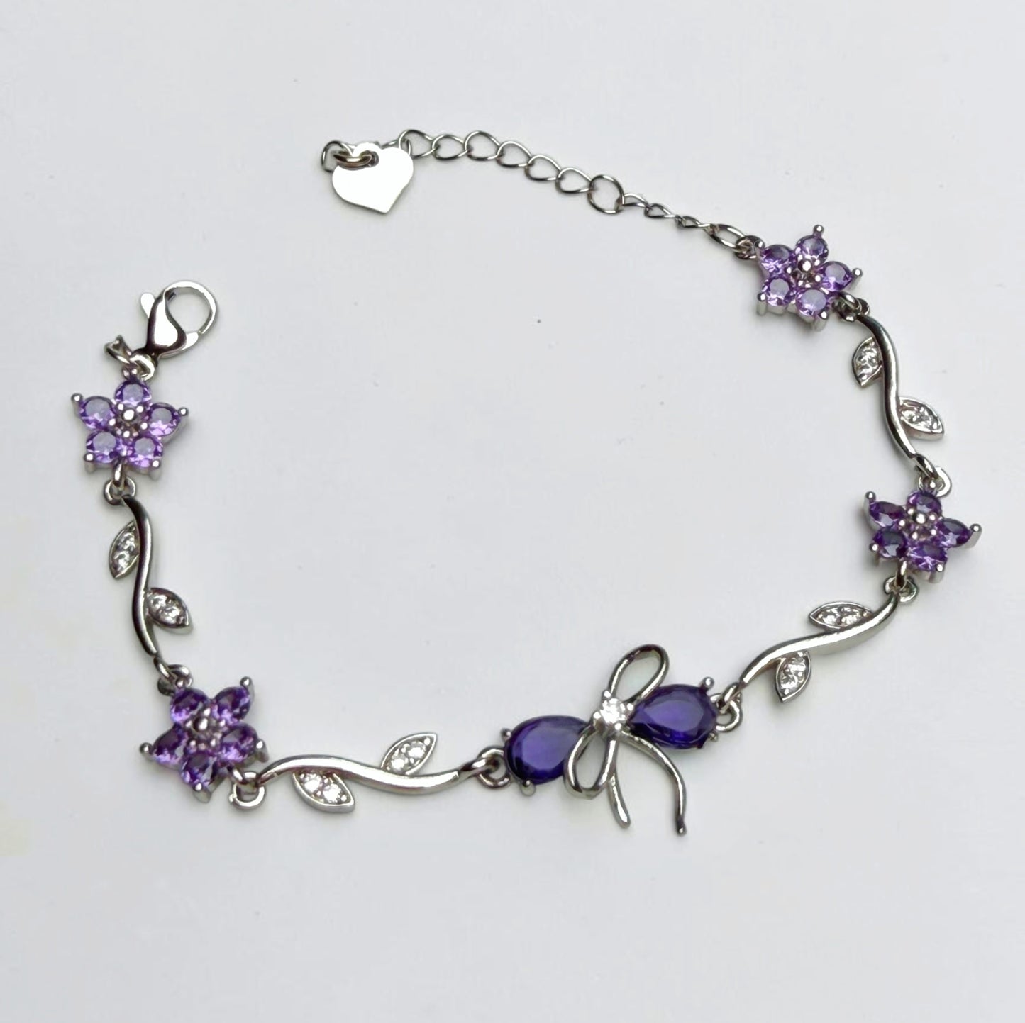 Bow Bracelet — Lilac