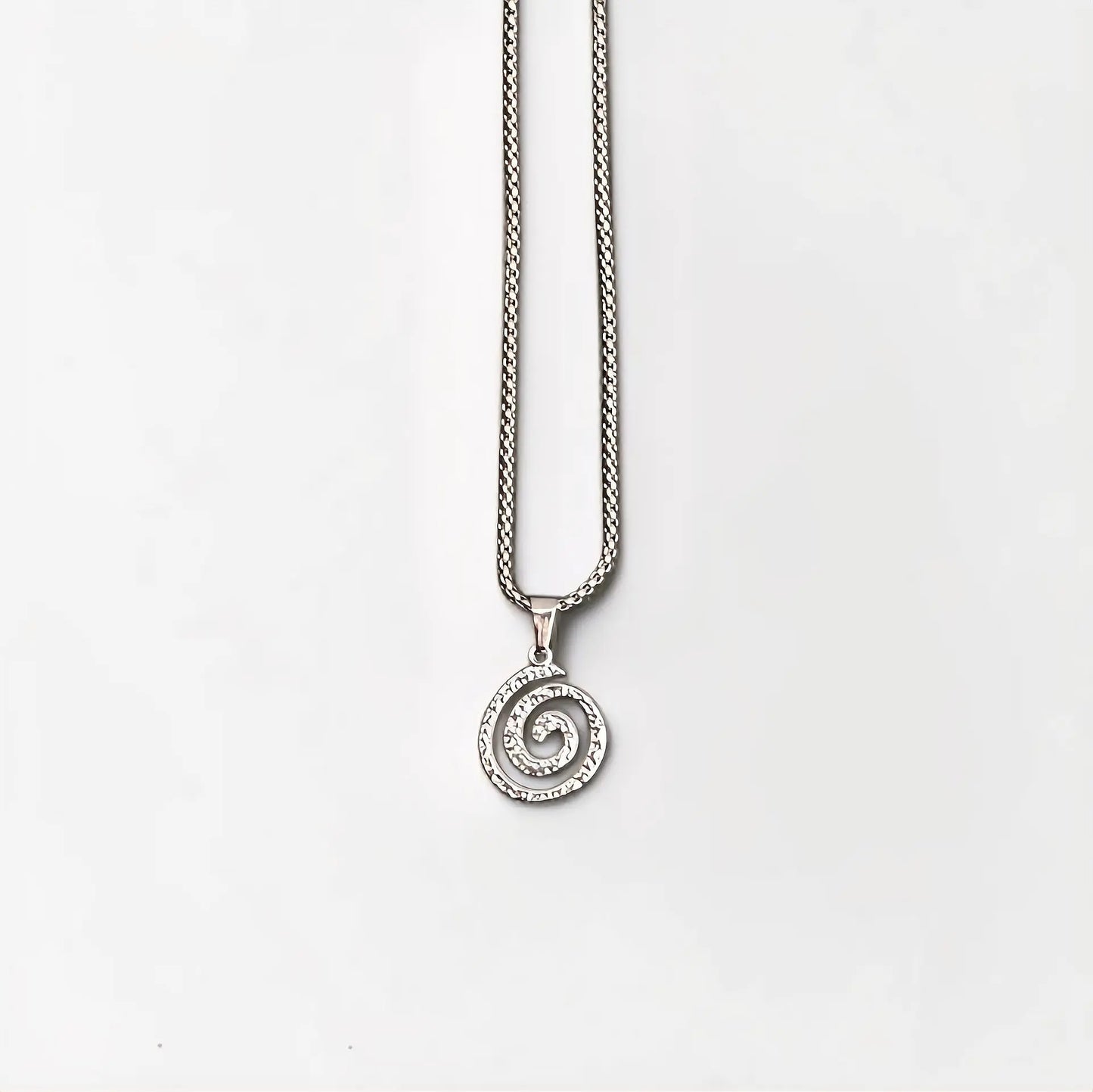 Spiral Pendant Necklace