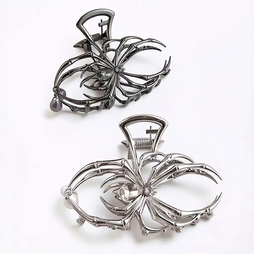 Spider Pearl Claw Clip