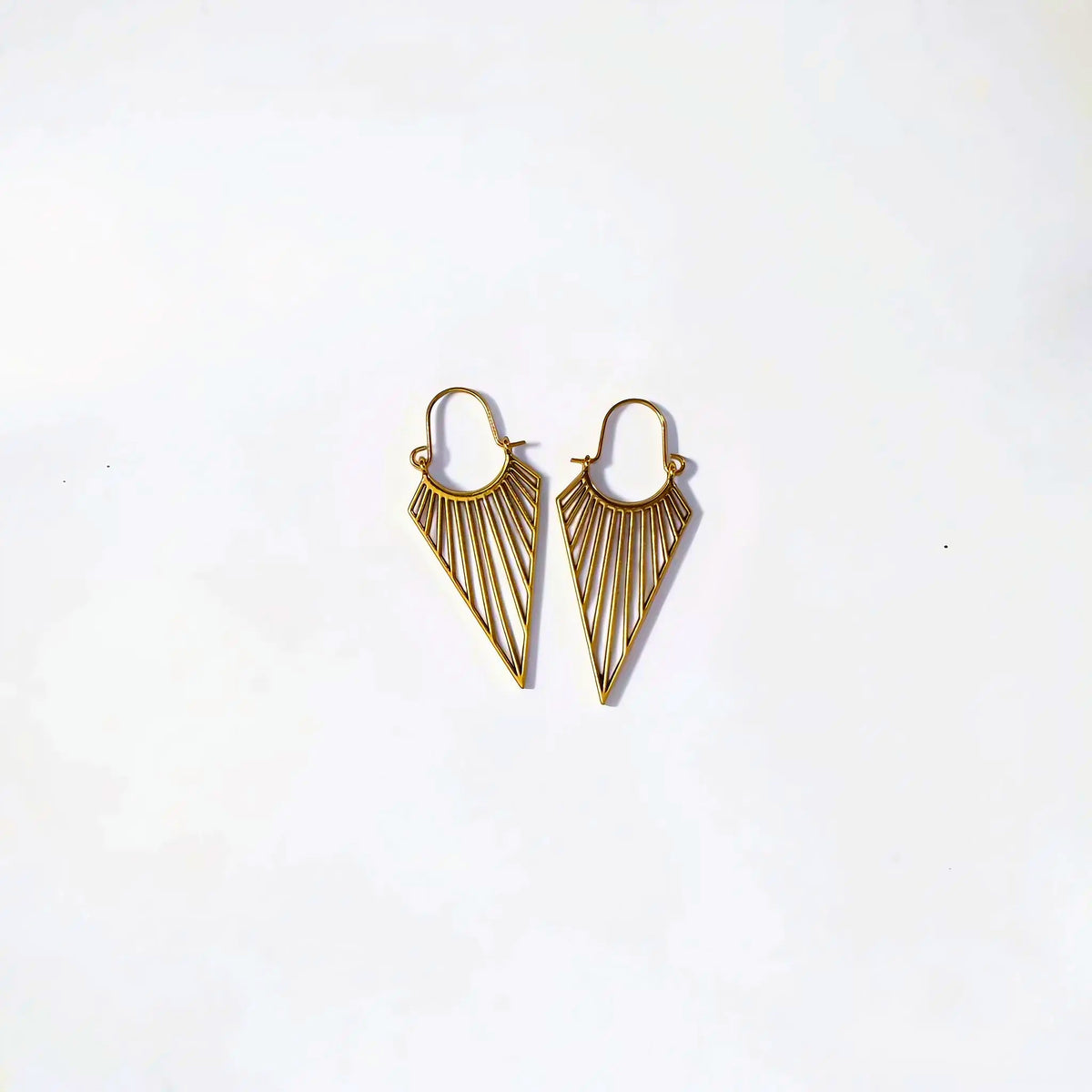 Deco Kite Hoop Earrings