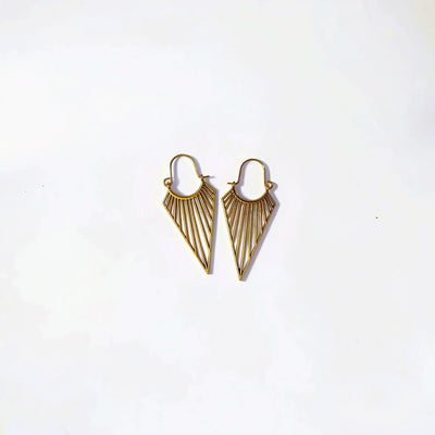 Deco Kite Hoop Earrings