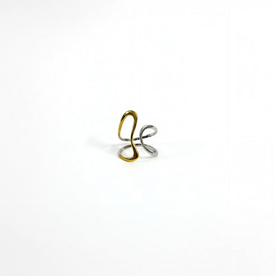 Two Tone Wrap Ring