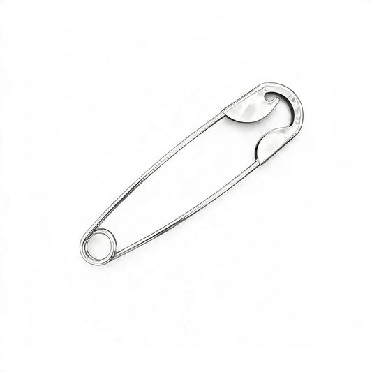 Safety Pin Hair Clip