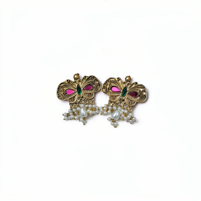 Vintage Butterfly Earrings