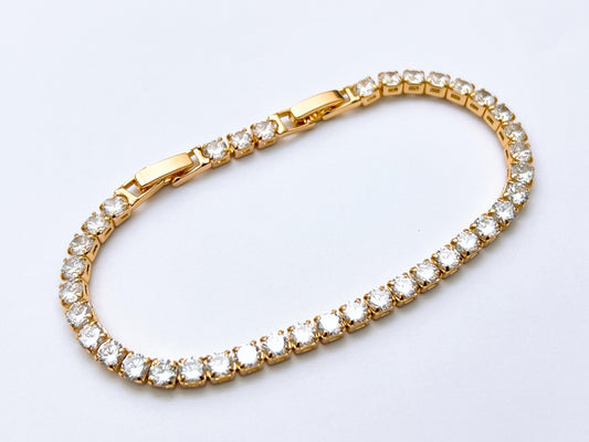 Classic Gold Tennis Bracelet