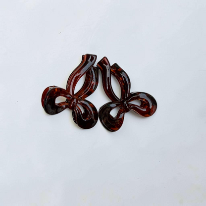 Ribbon Bow Claw Clip
