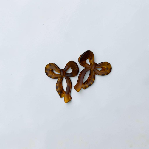 Ribbon Bow Claw Clip