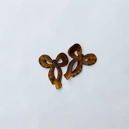 Ribbon Bow Claw Clip