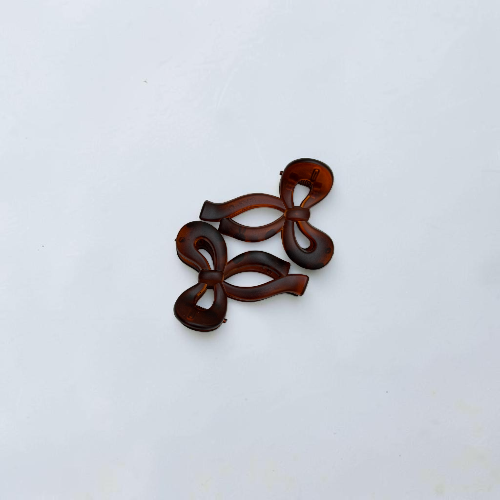 Ribbon Bow Claw Clip