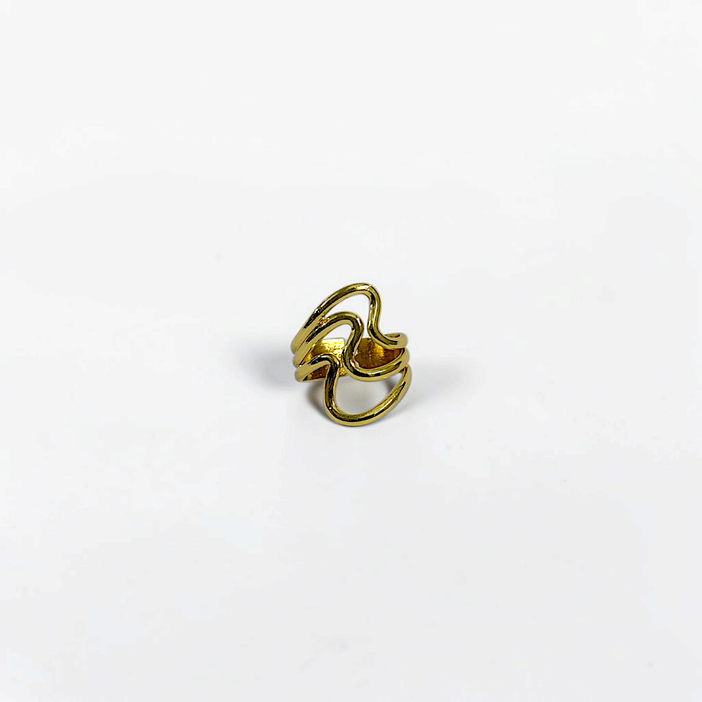 Double Wave Ring