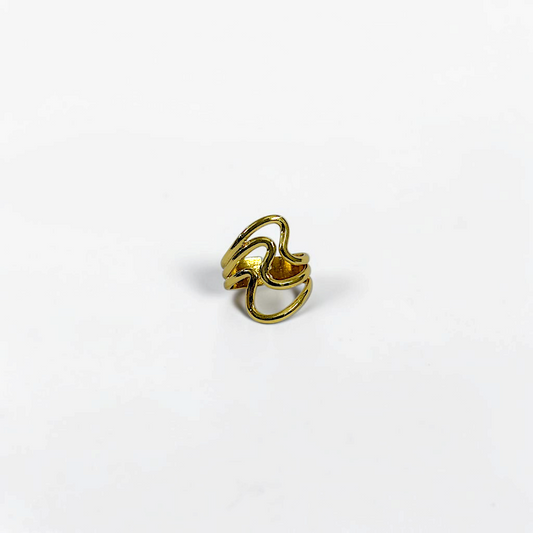 Double Wave Ring