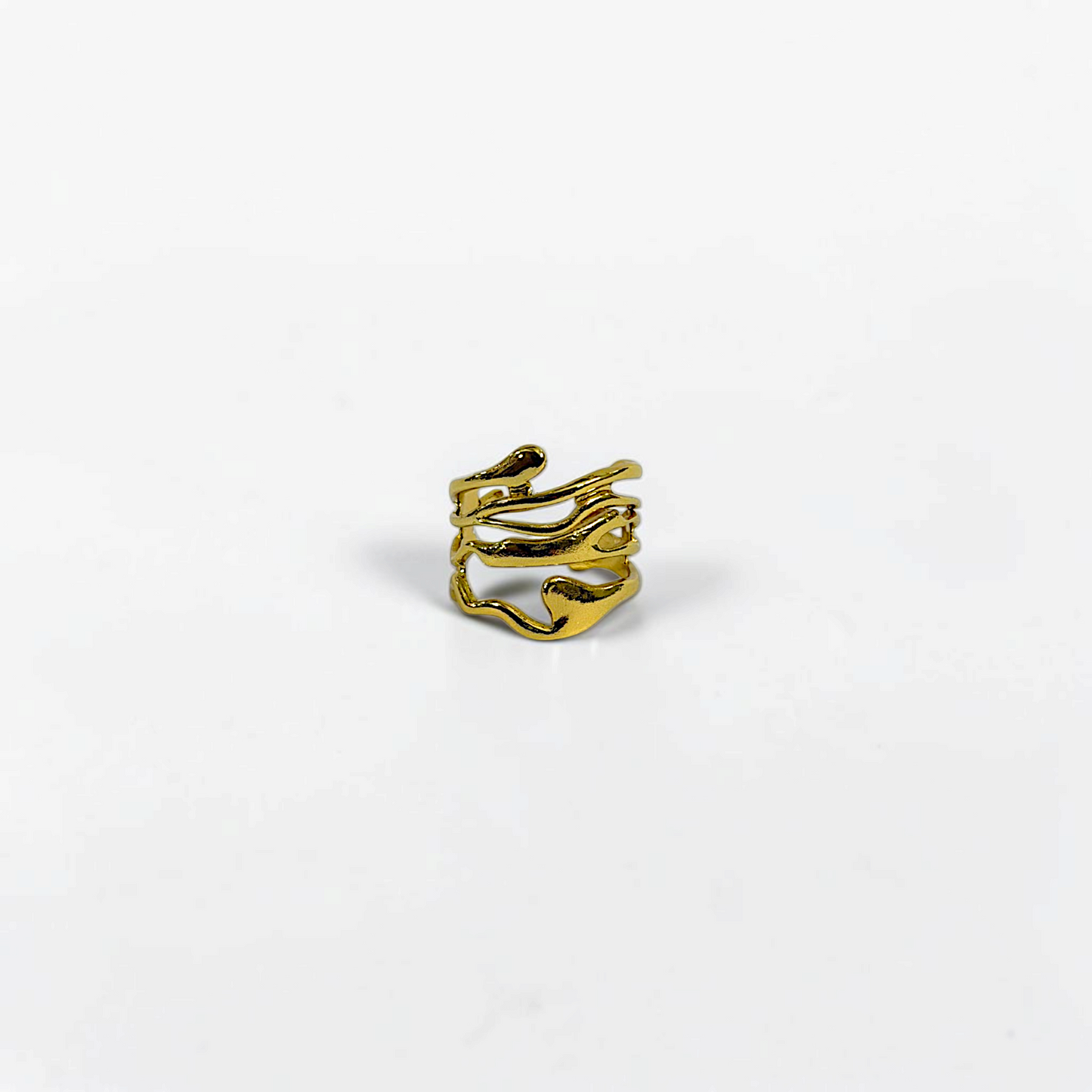 Molten Line Ring