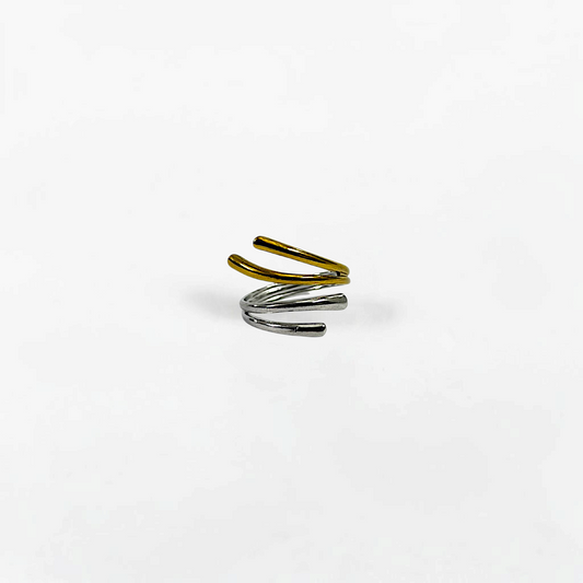 Two-Tone Coil Ring