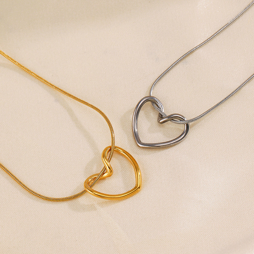 Open Heart Necklace