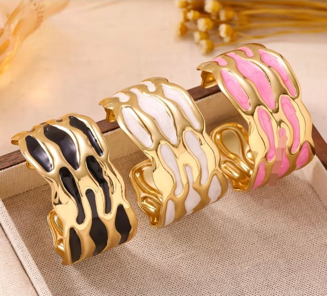 Enamel Statement Cuff