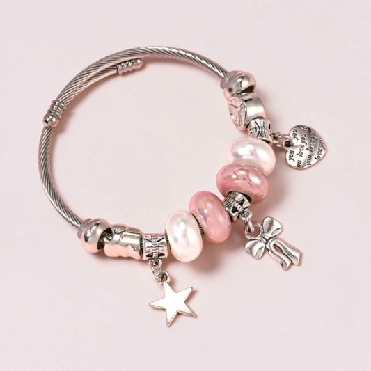 Coquette Charm Bangle
