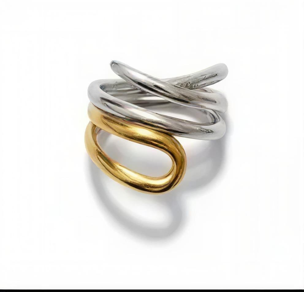 Multi Band Wrap Ring