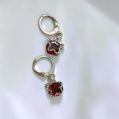 Cherry Bomb Star Drop Earrings