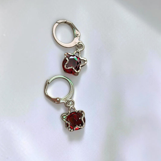 Cherry Bomb Star Drop Earrings