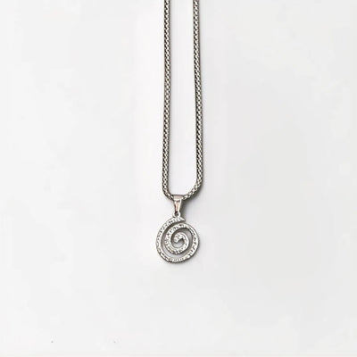 Spiral Pendant Necklace