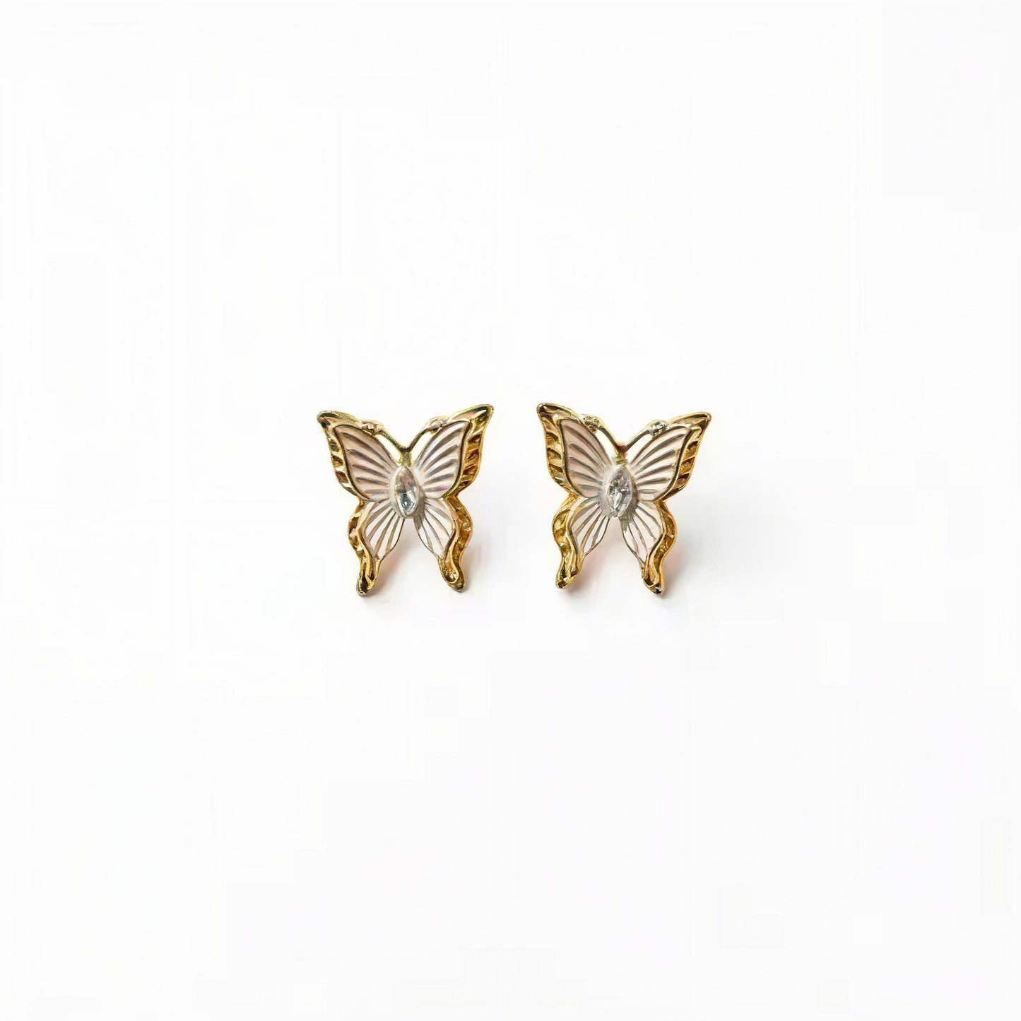 Filigree Butterfly Studs