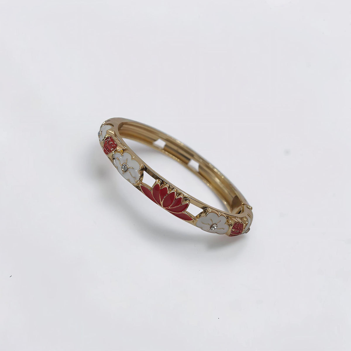 Bloom Enamel Bangle