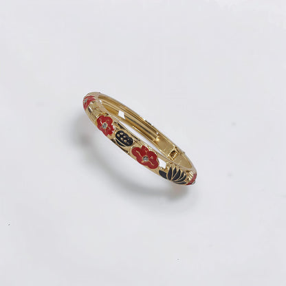 Bloom Enamel Bangle