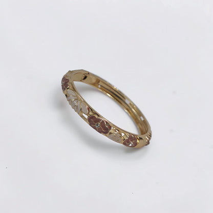 Bloom Enamel Bangle