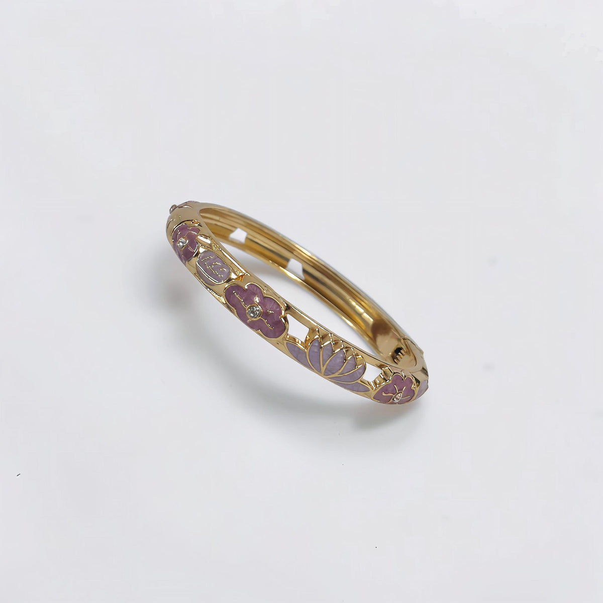 Bloom Enamel Bangle