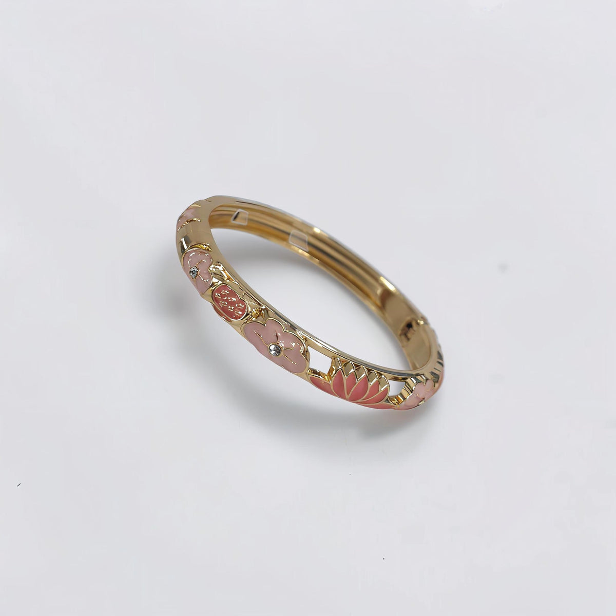 Bloom Enamel Bangle