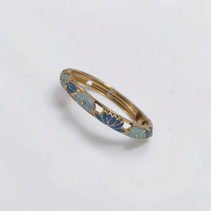 Bloom Enamel Bangle