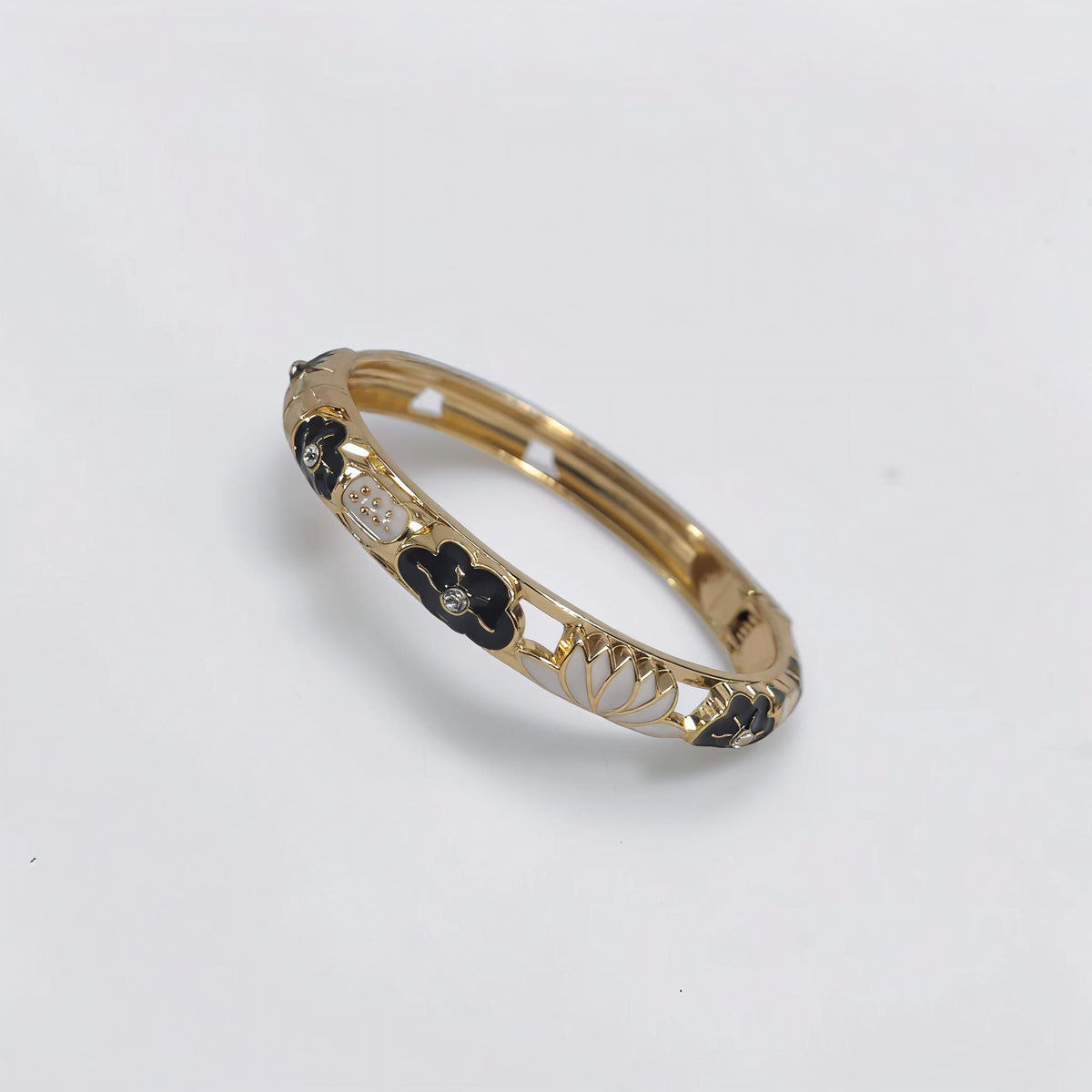 Bloom Enamel Bangle