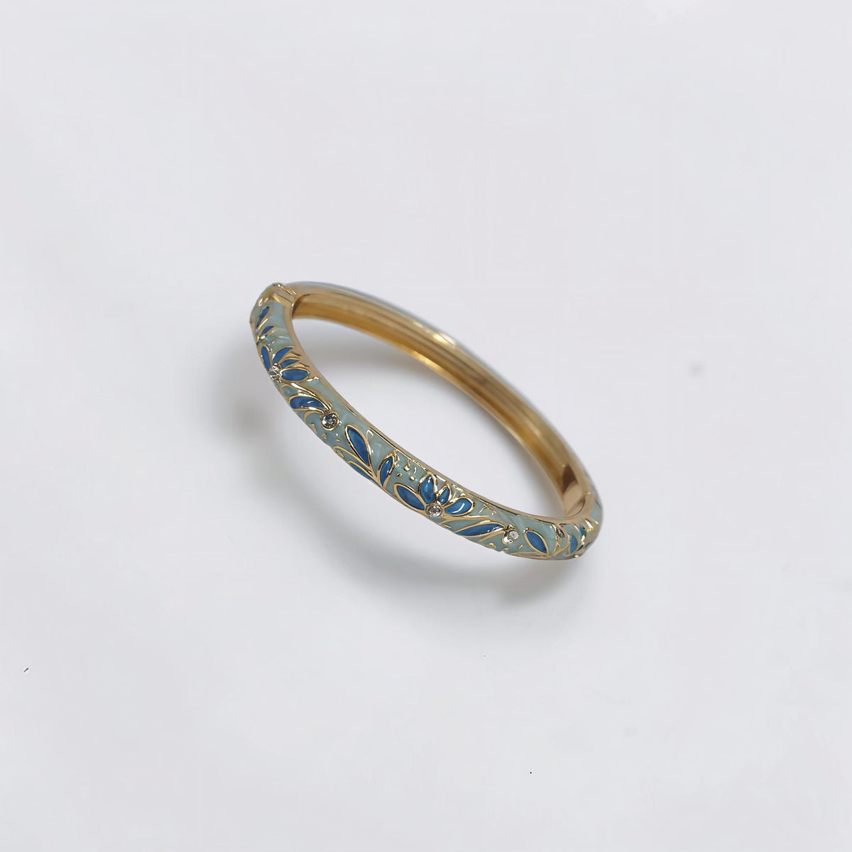 Vine Enamel Bangle