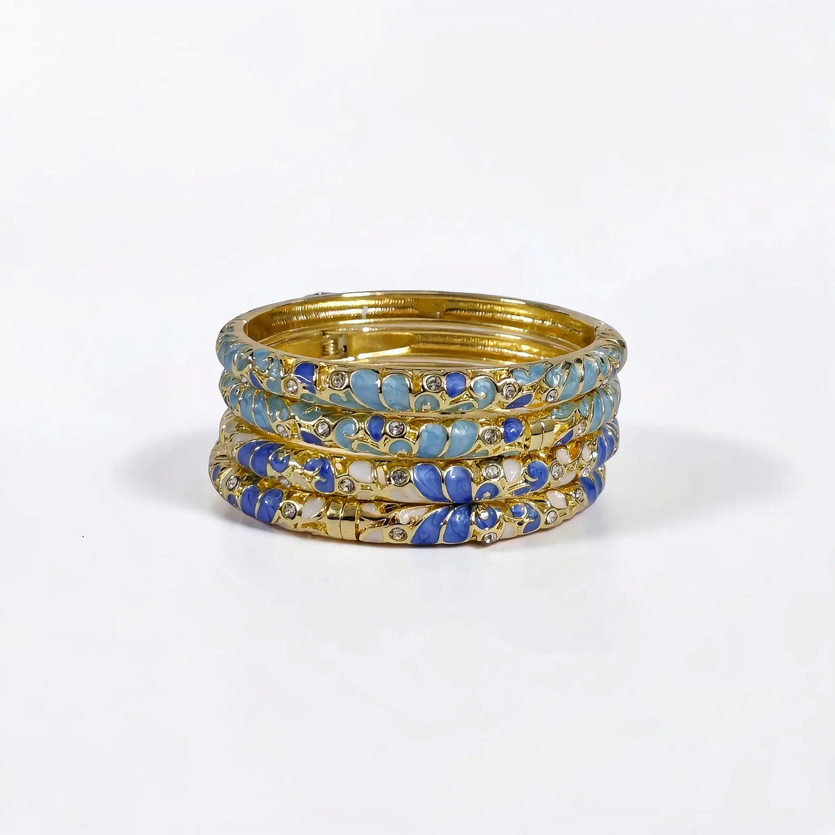 Paisley Enamel Bangle