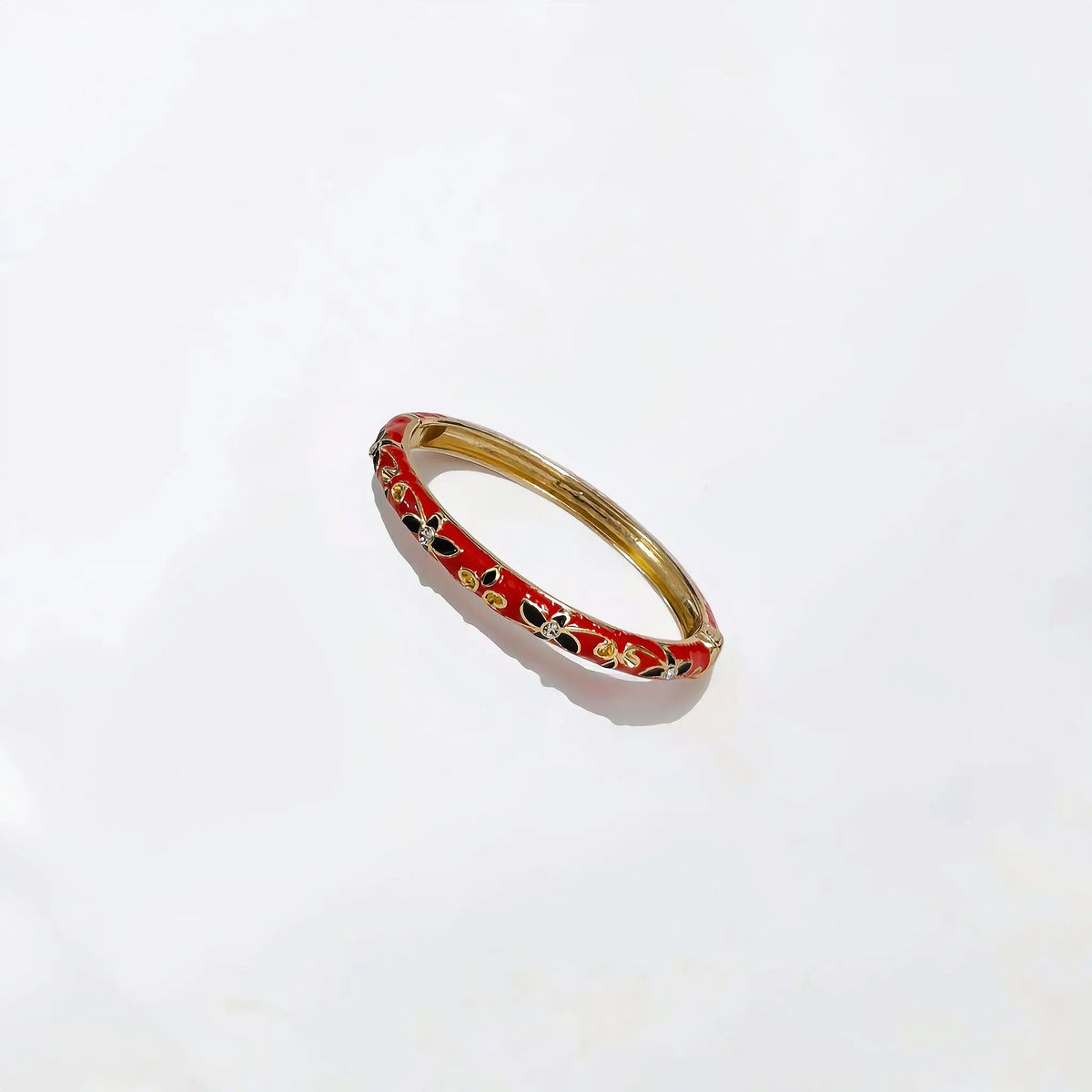 Wildflower Enamel Bangle