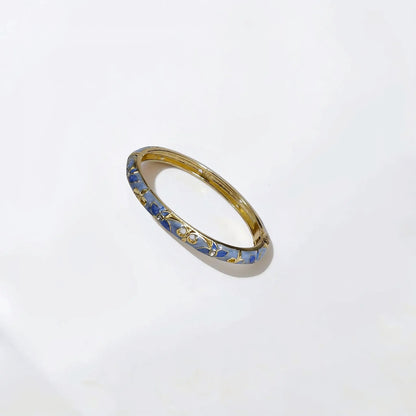 Wildflower Enamel Bangle