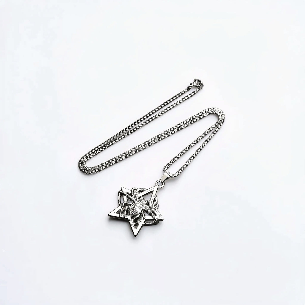 Spider Star Pendant Necklace