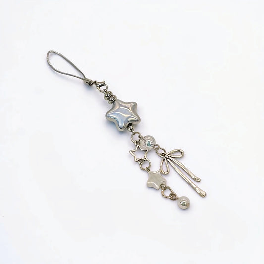 Star Bow Phone Charm