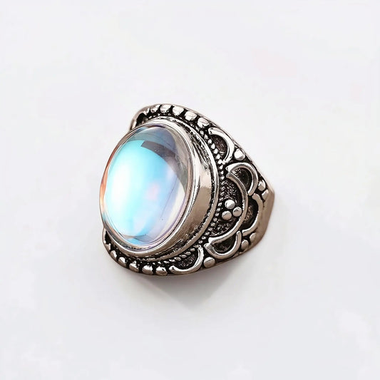 Moonstone Statement Ring