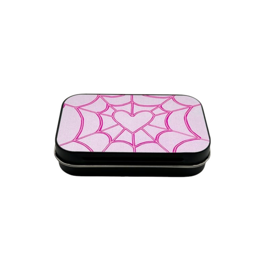 Spider Web Storage Tin