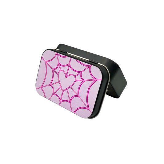 Spider Web Storage Tin