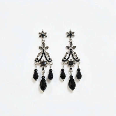 Midnight dangle earrings