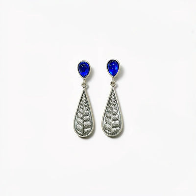 Fern Leaf Drop Earrings