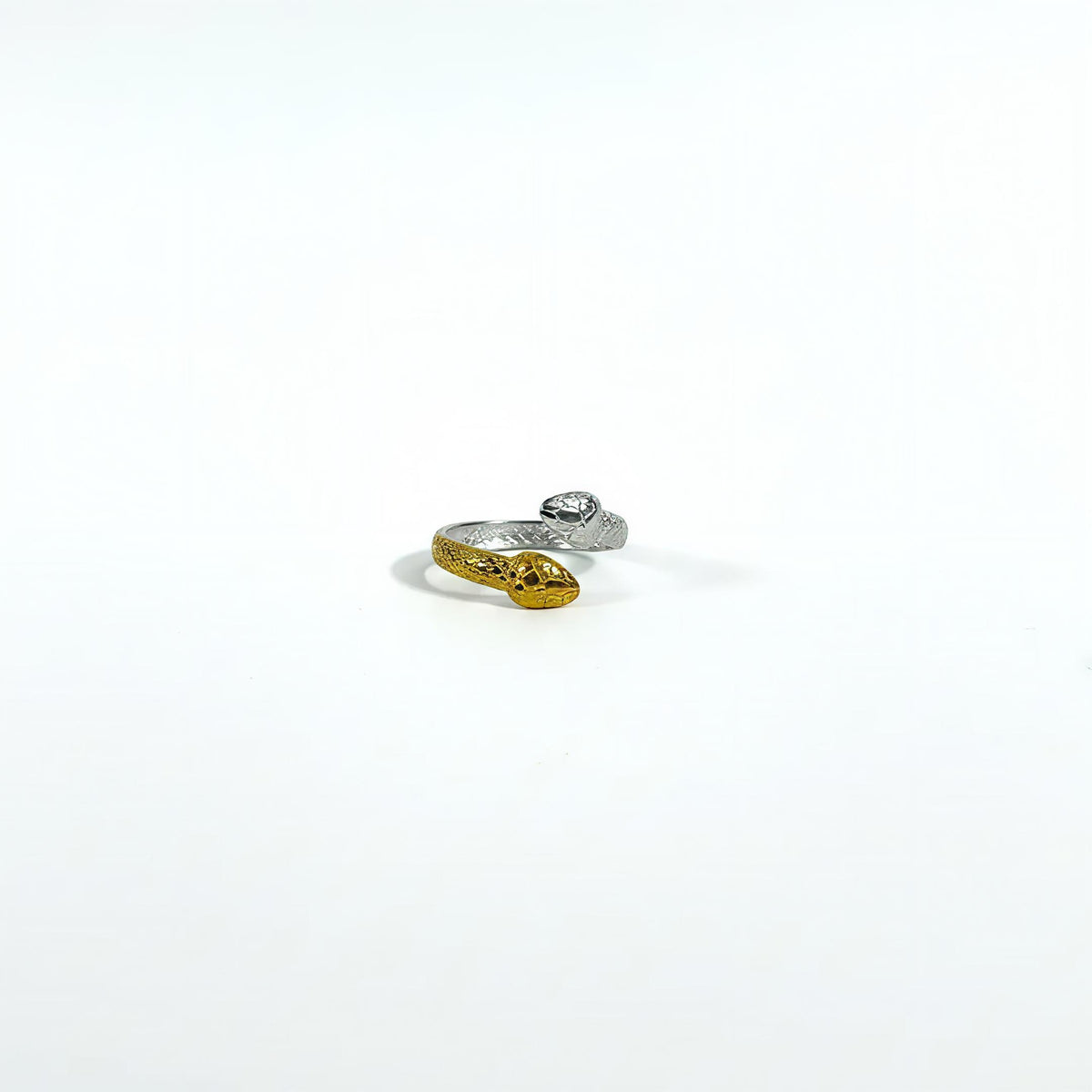 Two-Tone Snake Ring